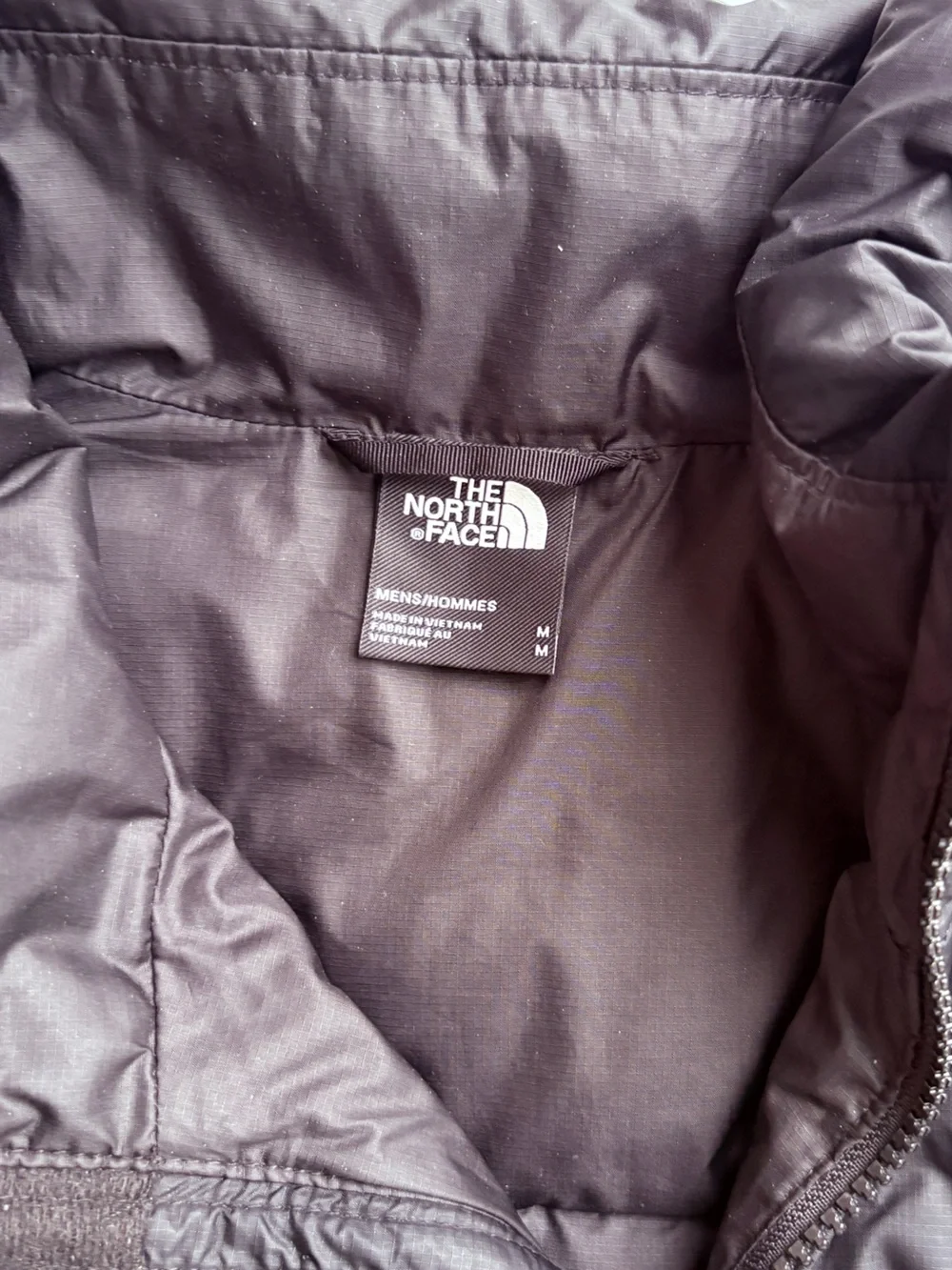 The North Face Black Quilted Down Jacket
